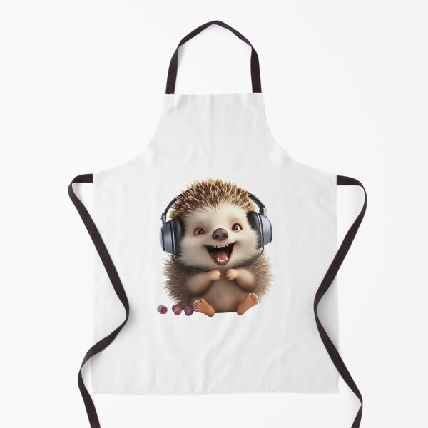 Item preview, Funny Hedgehog listening to music designed and sold by PrzemekJAS.