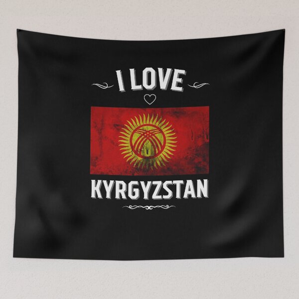 Item preview, I Love Kyrgyzstan designed and sold by LoveMyRoots.