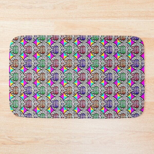 Item preview, Warhol Inspired Neurographic Abstract Art A Sea of Thoughts designed and sold by gleefulme.