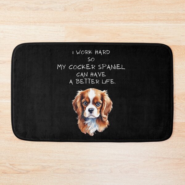 Item preview, Funny cocker spaniel quote - Double the Cavalier Love designed and sold by Mechanical-Artt.