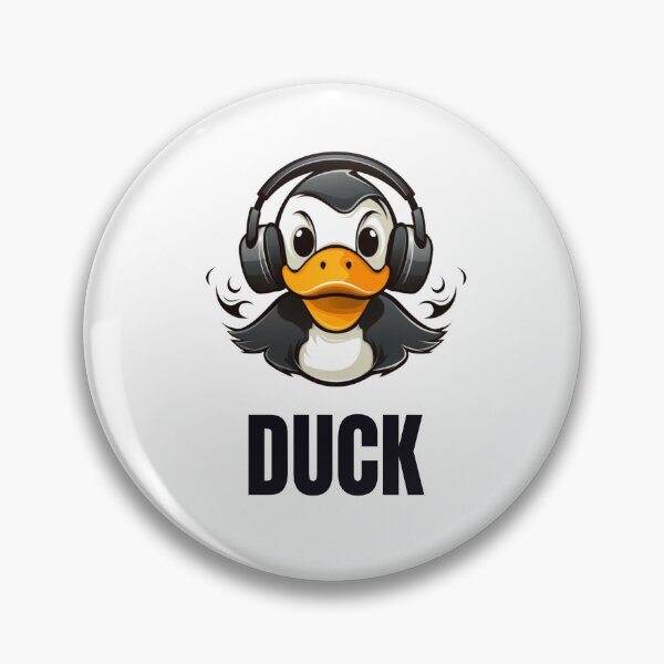 Aperçu de l'œuvre Conception de canard portant des écouteurs « DUCK » créée et vendue par Marcin Kowalski.