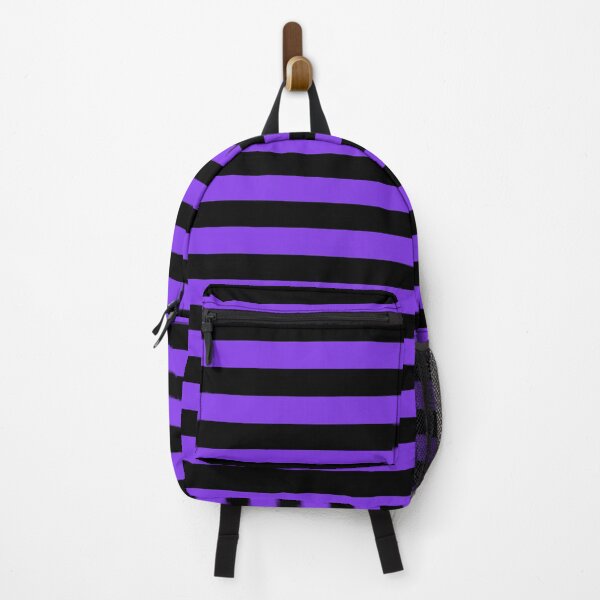 Item preview, Stripes - Purple and Black designed and sold by Pickle Wicked Designs.