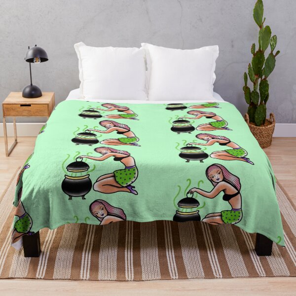 Item preview, Traditional Tattoo Lady Witch designed and sold by gabbynrodriguez.