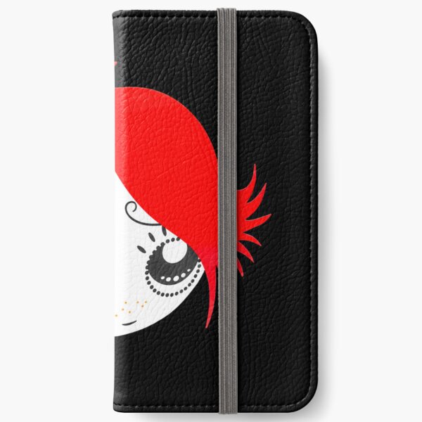 Ruby Gloom Purple Wallpaper iPhone Wallet for Sale by Jessykosis