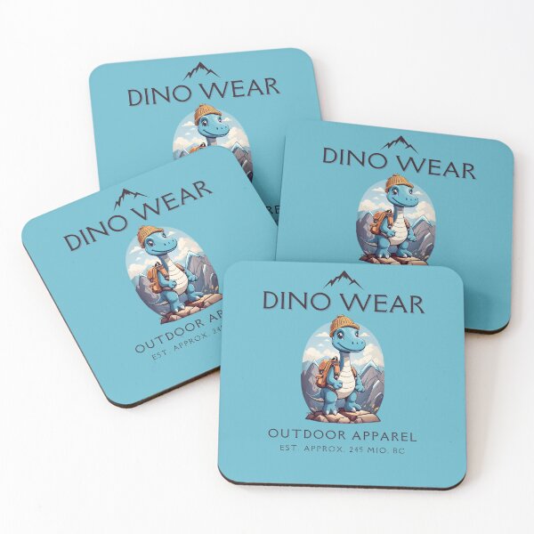 Item preview, Young smiling dino hiking climbing in mountains designed and sold by CedricNorbinho.