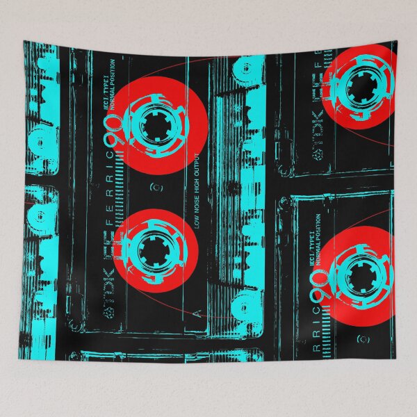 Artikelvorschau, Vintage Kassette Pop-Art-Stil entworfen und verkauft von Chilli-Design.
