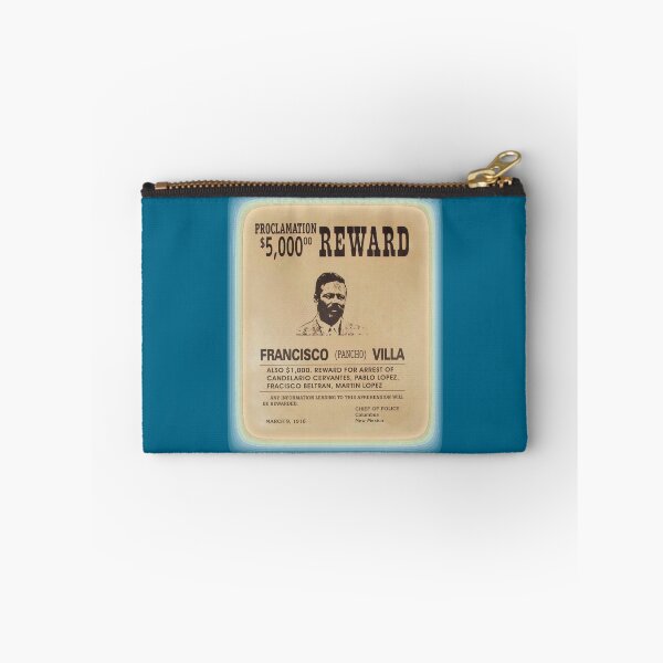 Item preview, Pancho Villa Francisco General mexicano Héroe proscrito Vaquero Recompensa Póster designed and sold by JorgensenMinh.
