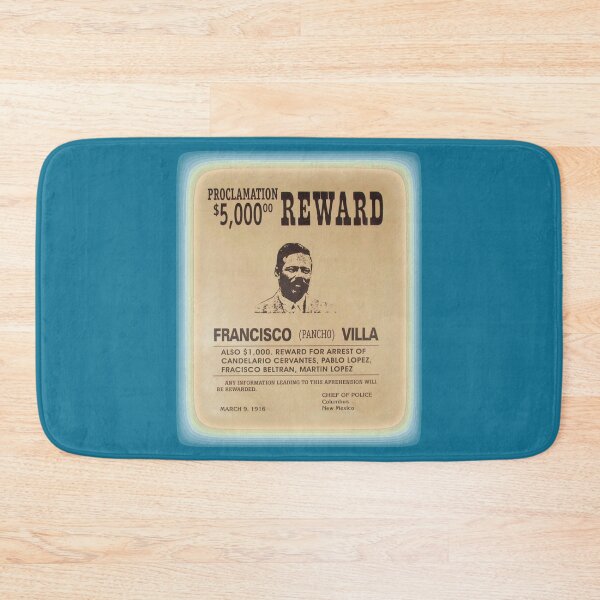 Item preview, Pancho Villa Francisco General mexicano Héroe proscrito Vaquero Recompensa Póster designed and sold by JorgensenMinh.