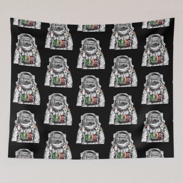 Item preview, PANCHO VILLA MEXICAN ASTRONAUT T designed and sold by JorgensenMinh.