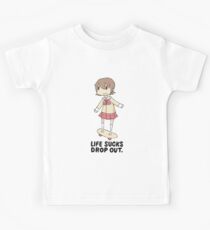 Life Sucks Drop Out. Kids Tee