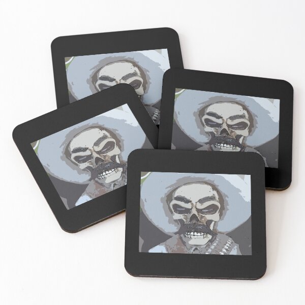 Item preview, Pancho Villa skull designed and sold by JorgensenMinh.