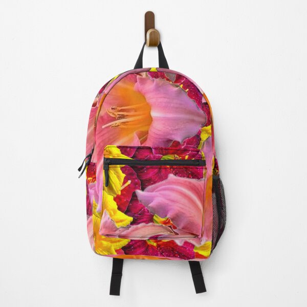 Item preview, PINK DAY LILY GARDEN PATTERNS DESIGN designed and sold by sharlesart.
