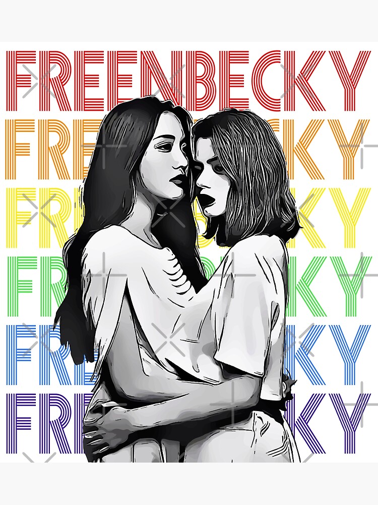 freenbecky from gap the series in rainbow colors 