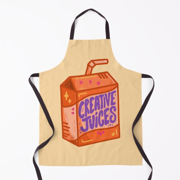 Item preview, "Creative Juices" - Cute Orange Juice Box of Creativity designed and sold by Cyndi Carlson Draws.