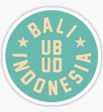 UBUD - BALI - INDONESIA Sticker