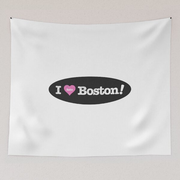 Item preview, I hate boston (vintage pink) designed and sold by sarascoprox.