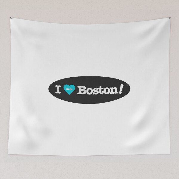 Item preview, I hate boston (vintage blue) designed and sold by sarascoprox.