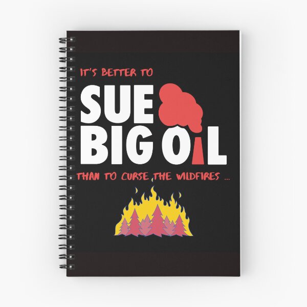 Item preview, Better to Sue Big Oil (on Black) designed and sold by SueBigOil.