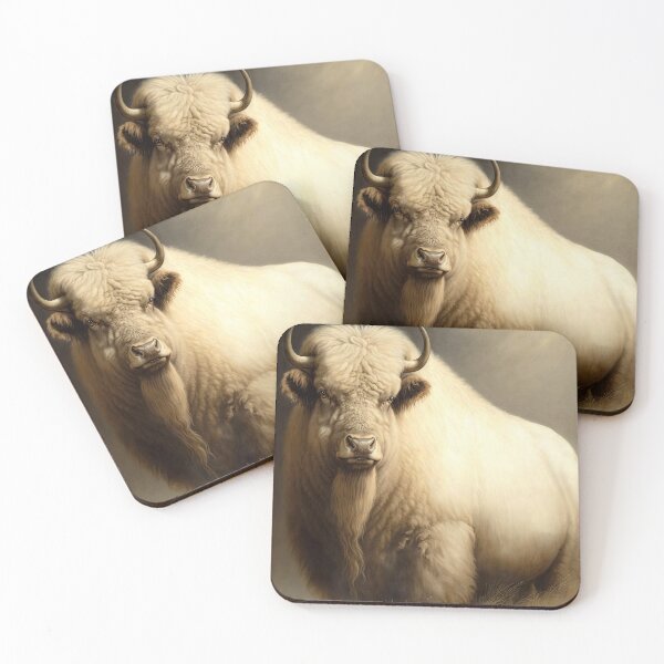 Item preview, Fat White Buffalo God designed and sold by Daniel Eskridge.