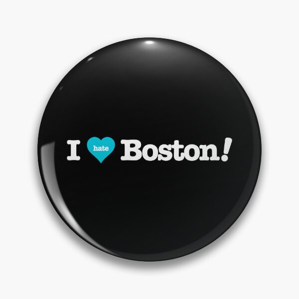 Item preview, i hate boston (blue) designed and sold by sarascoprox.