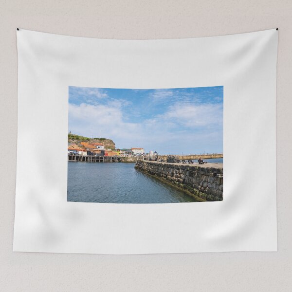 Item preview, Historic pier in Whitby harbour designed and sold by yackers1.
