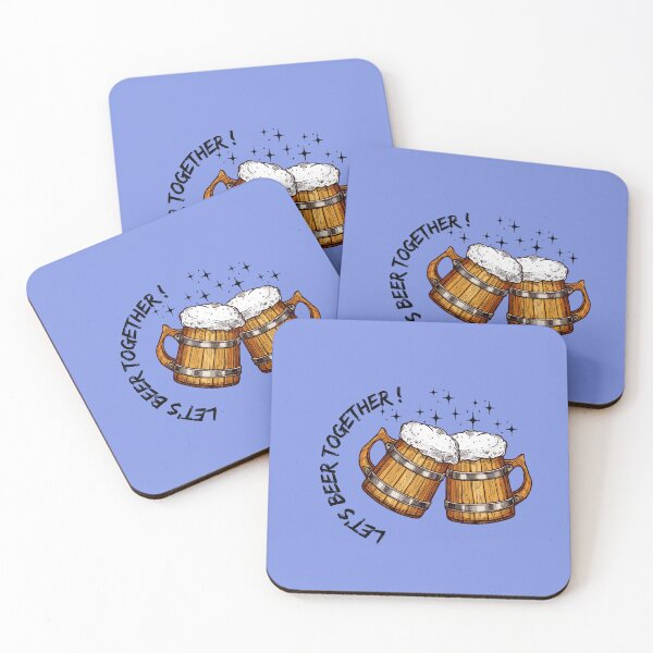 Item preview, Let's have a beer together designed and sold by NolineXpression.