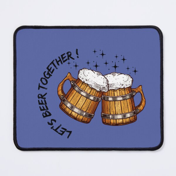 Item preview, Let's have a beer together designed and sold by NolineXpression.
