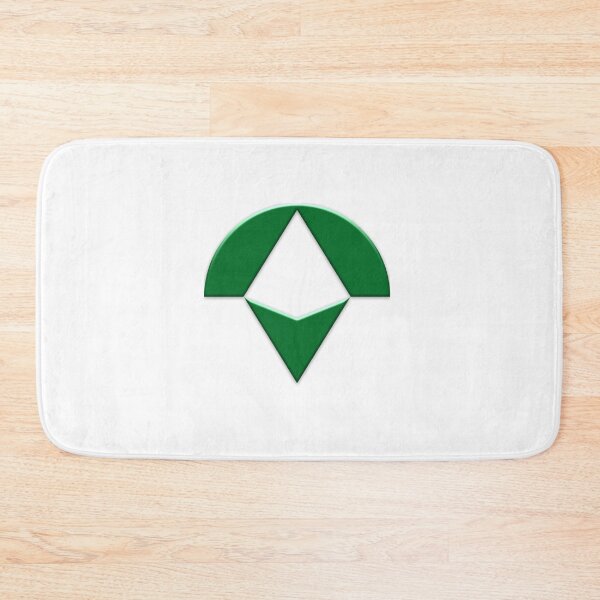 Item preview, Antarctica Green Cercle Flag designed and sold by MoonElite.