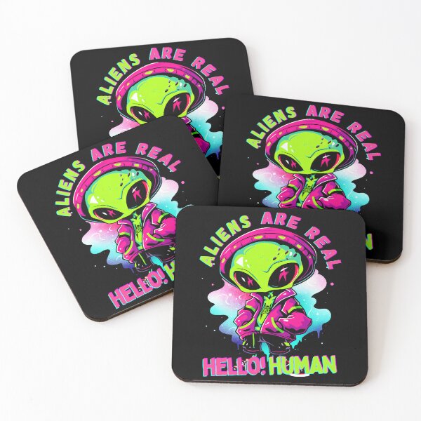 Item preview, Aliens Are Real Hello Human designed and sold by SFIPS.