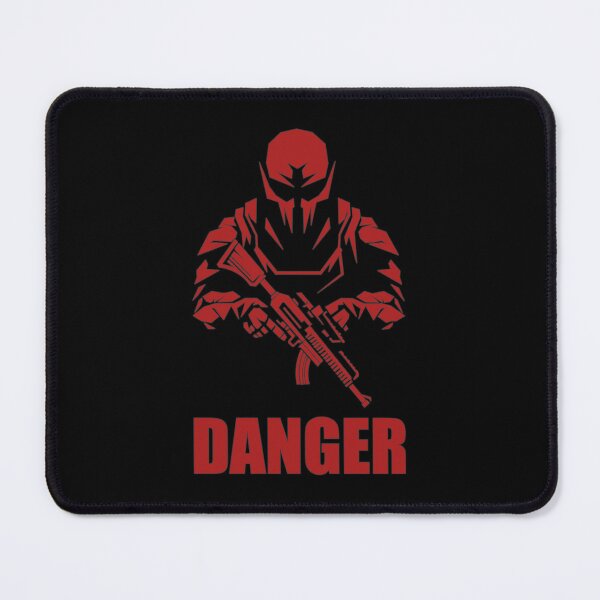 Item preview, a fiery red warrior with machine gun in his hands. designed and sold by Dream-Way.