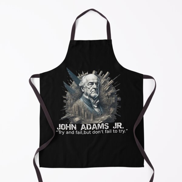 Aperçu de l'œuvre Portrait contemporain du président John Adams Jr. avec citation créée et vendue par Hungry-Murphy.