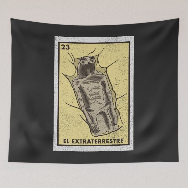 Item preview, Mexican Alien - Card Game Style Extraterrestre designed and sold by abowersock.
