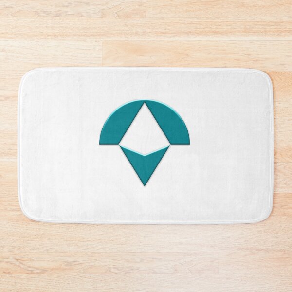 Item preview, Antarctica Teal Cercle Flag designed and sold by MoonElite.
