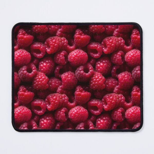 Item preview, Raspberry Macro Photo Pattern designed and sold by SowCow.