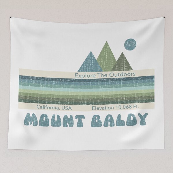 Item preview, Mount Baldy California, Explore the Outdoors Rainbow designed and sold by MorrisseyOC.