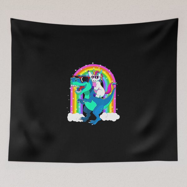 Item preview, Unicorn Riding Trex Dinosaur Girls Boys Kids Men Women designed and sold by CSouta.