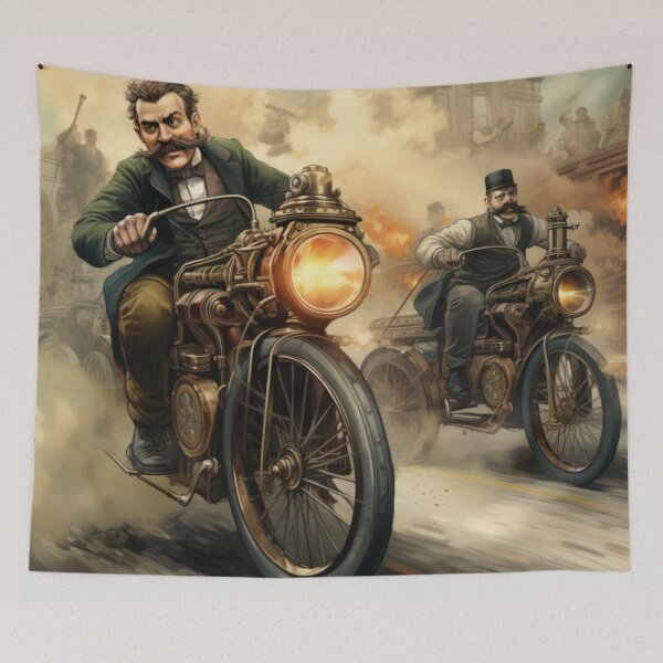 Item preview, Victorian Steampunk Race Victorian Inspired Art  designed and sold by CDC40.