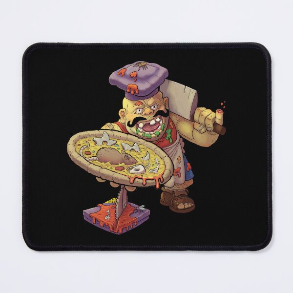 Item preview, Pizzaface the crazed Pizza Chef.  designed and sold by TwEE-N-Toast.