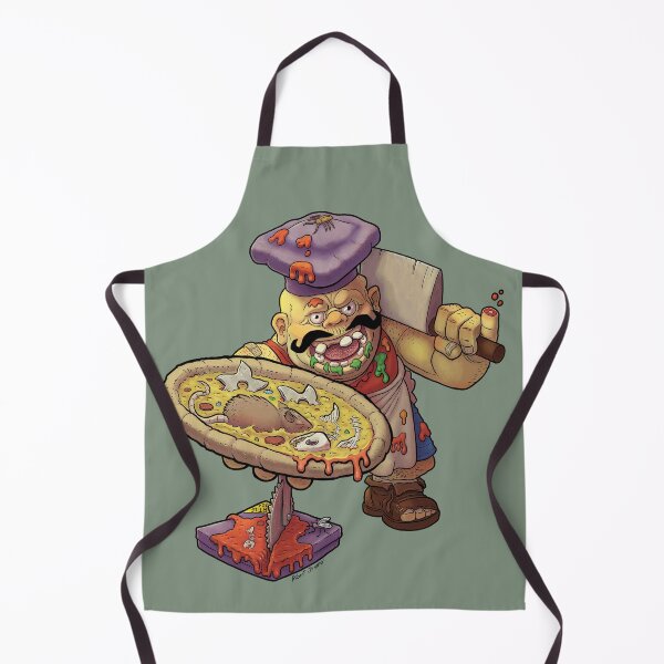 Item preview, Pizzaface the crazed Pizza Chef. designed and sold by TwEE-N-Toast.