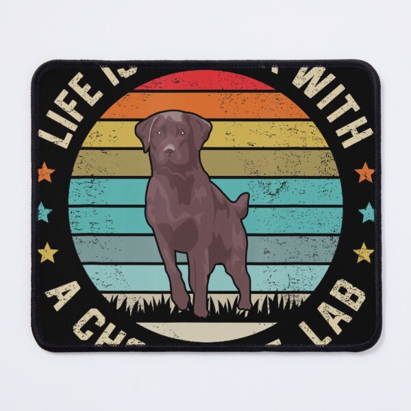 Item preview, Chocolate Lab Dog Owner Dog Dad Mom Brown Labrador Retriever designed and sold by CSouta.