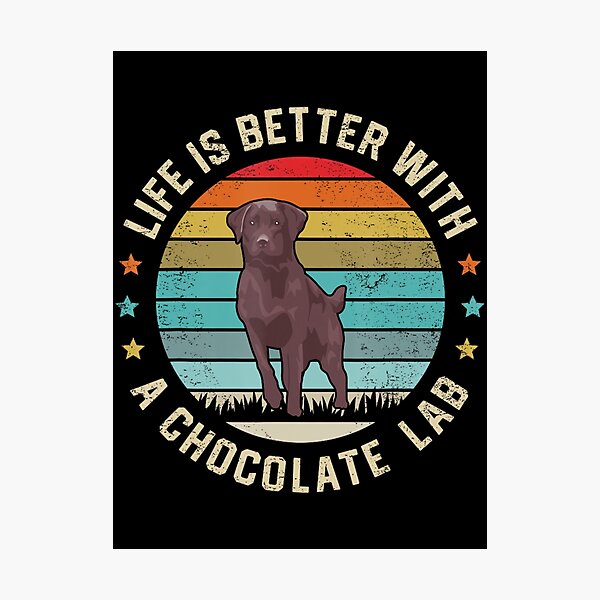 Item preview, Chocolate Lab Dog Owner Dog Dad Mom Brown Labrador Retriever designed and sold by CSouta.