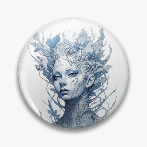 Item preview, The Blue Goddess of The Forest designed and sold by Tonydom64.