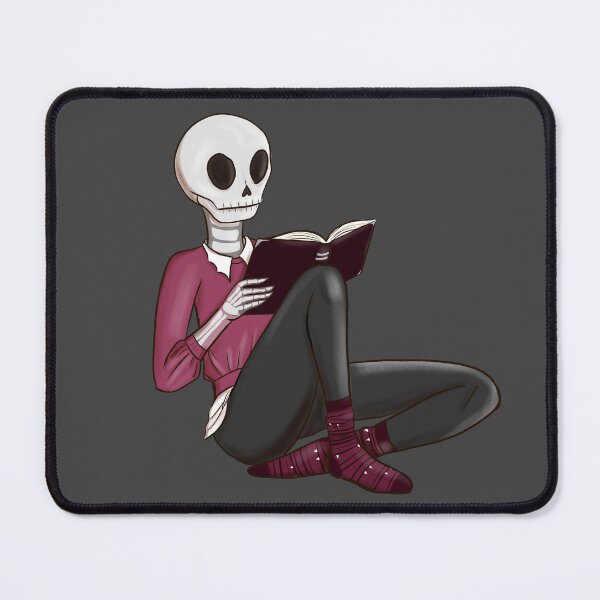 Item preview, Dracula reading Skelli designed and sold by Anna Ink.