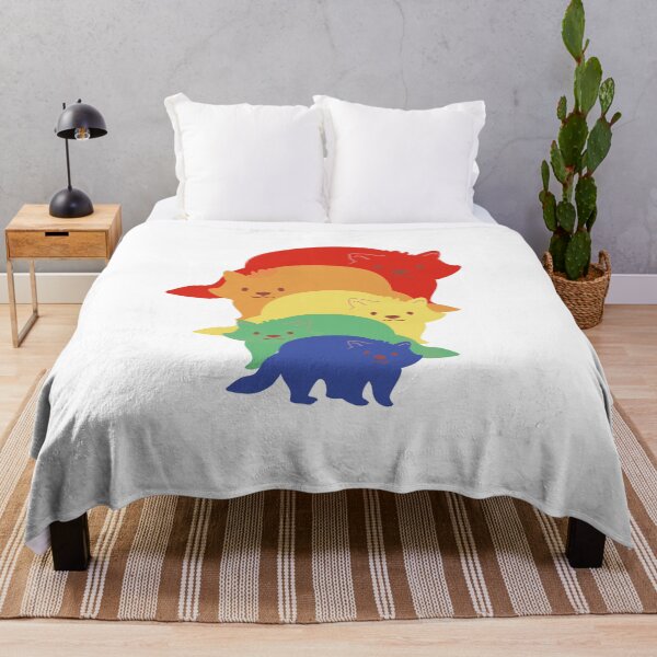 Item preview, Rainbow Raccoons designed and sold by Eolithic.