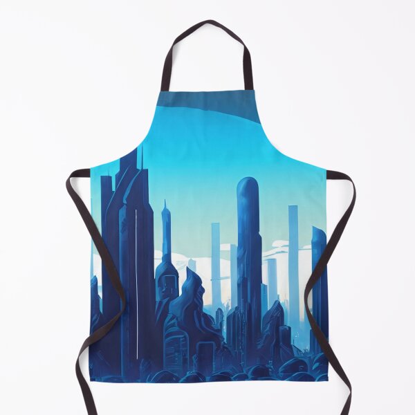 Item preview, Alternate Universe City Skyline Art designed and sold by sarabye.
