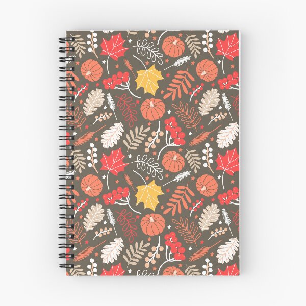 Item preview, Autumn Berries Leaves Pumpkins designed and sold by Nicola-Rowe.