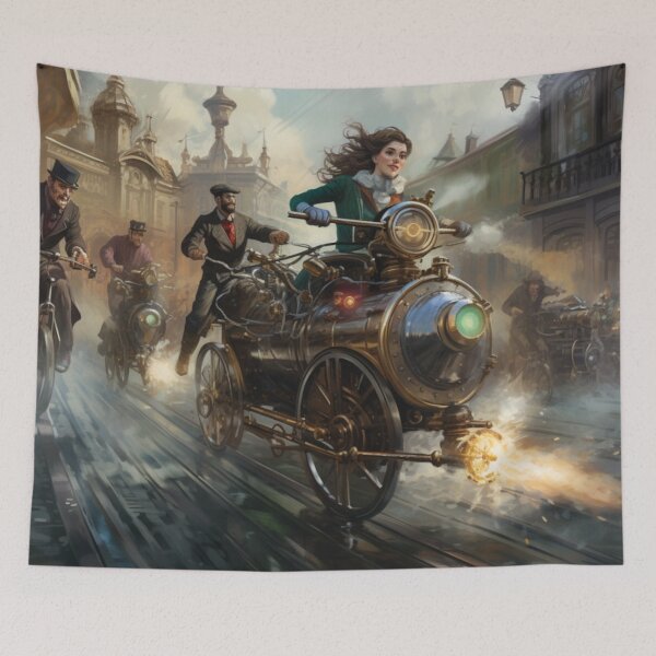 Item preview, Victorian Steampunk Race Victorian Inspired Art  designed and sold by CDC40.