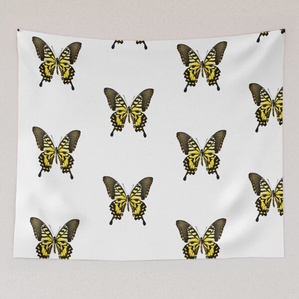 Item preview, Yellow Butterfly Art designed and sold by digibreezy.