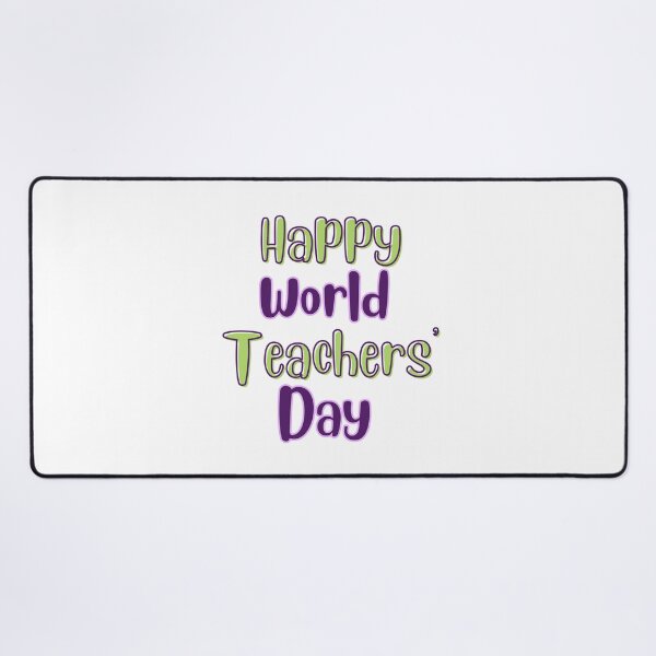 Item preview, Happy World Teachers' Day designed and sold by teacherpeiyuan.