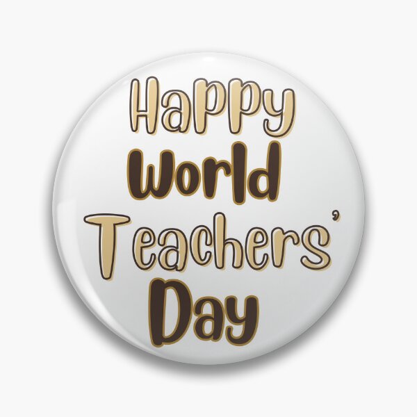 Item preview, Happy World Teachers' Day designed and sold by teacherpeiyuan.